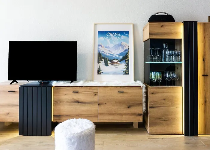 Ace Location With Pool & Sauna Crans-Montana